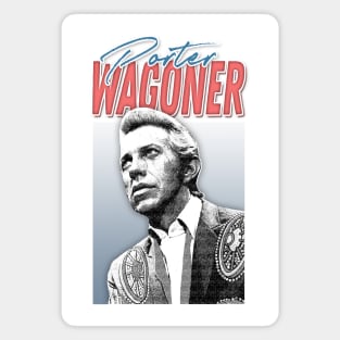 Porter Wagoner // Retro Aesthetic Style Fan Design Magnet